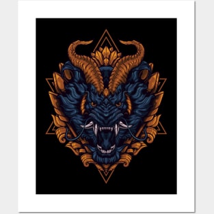 Dragon Tiger Posters and Art